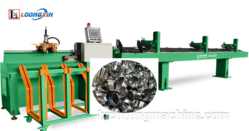 Dry cut full-auto pipe cutting machine