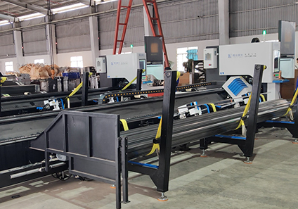 Vietnamese Customer Optimizes Pipe Processing Services with LX-K9 Pipe Laser Cutting Machine